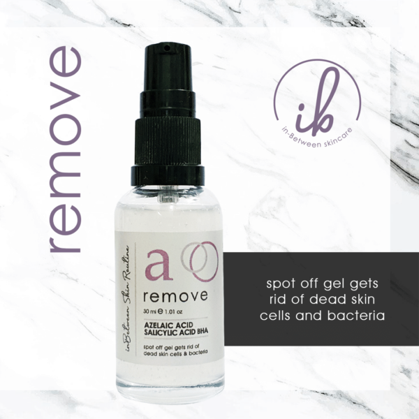 in-between products - Remove info poster